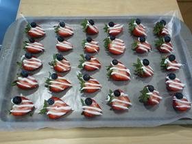 Strawberries and Stripes